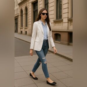 DV by Dolce Vita Black Toe Cap Ballet | Vegan-Friendly l Flat Size 9 NIB